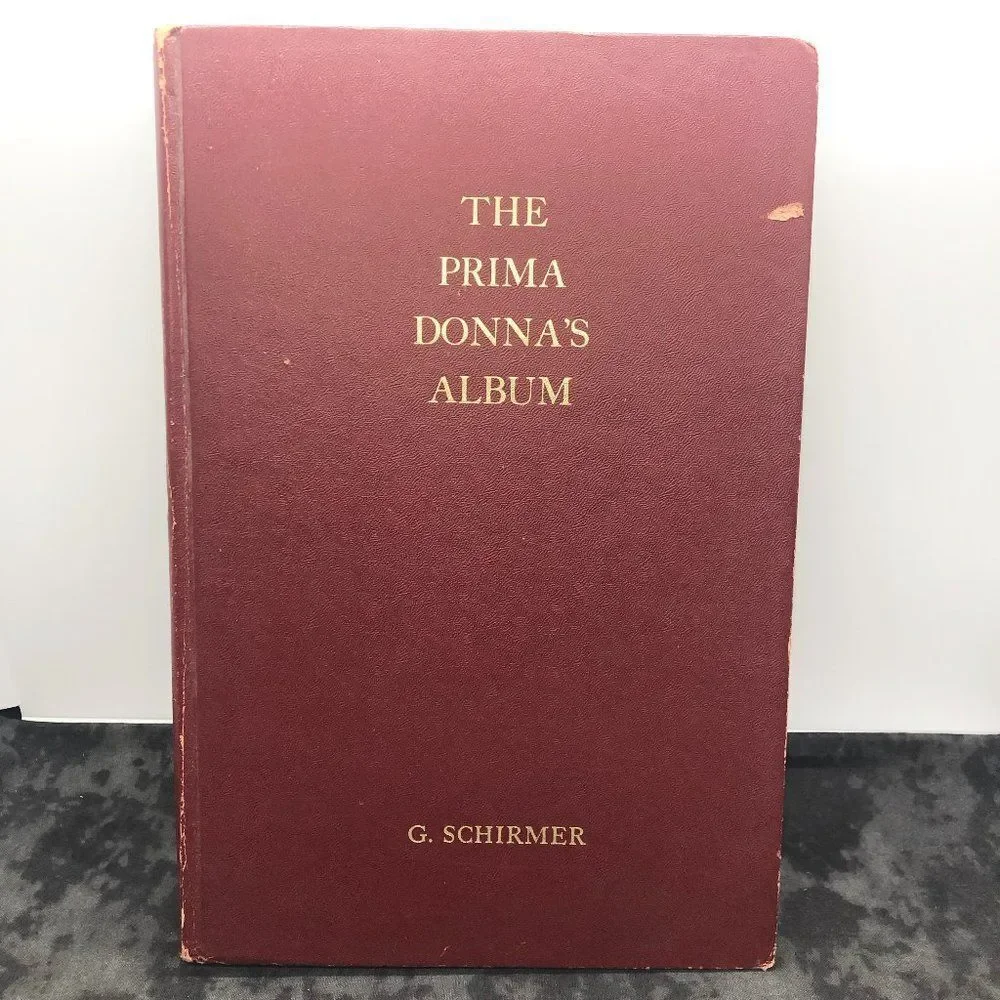Vintage 1950s‎ Prima Donna's Album Opera Songbook